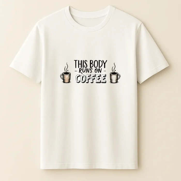 This Body Run On Coffee - Férfi