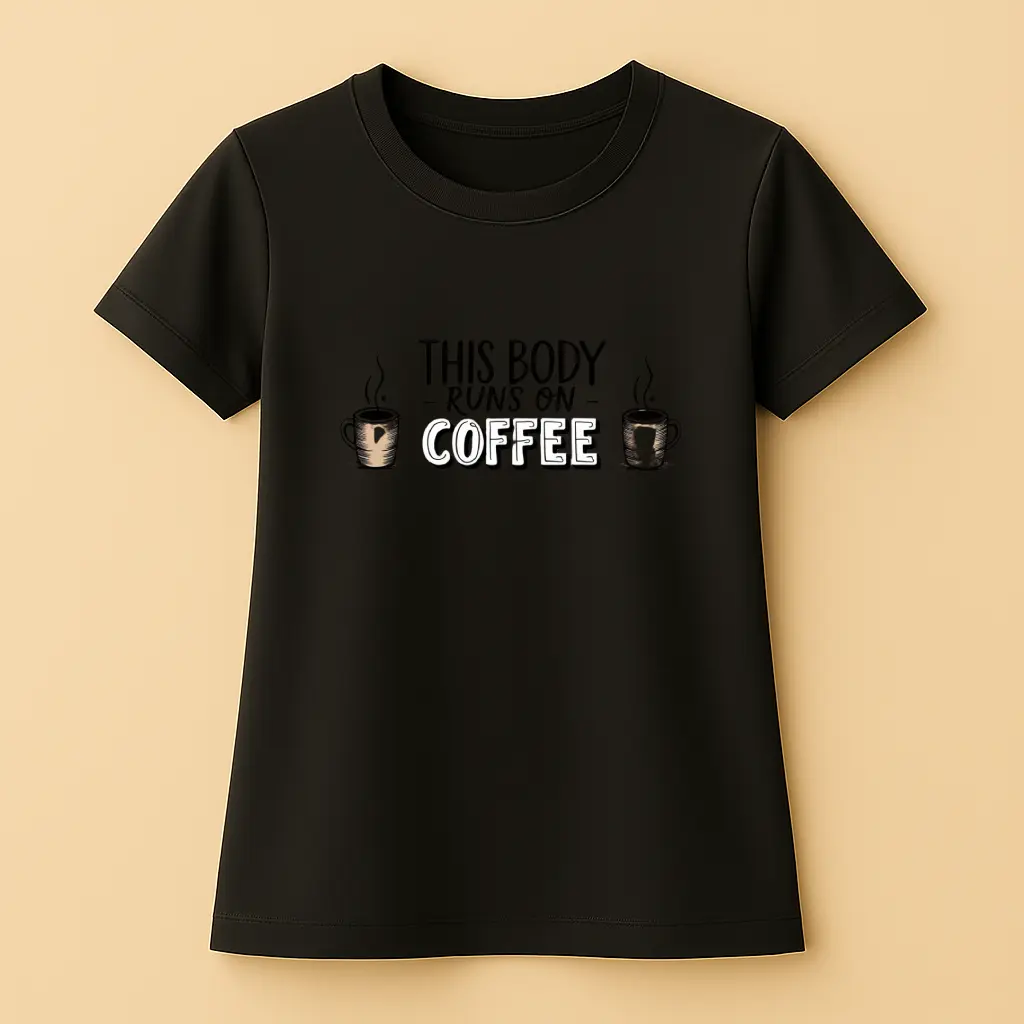 This Body Runs on Coffe - Női