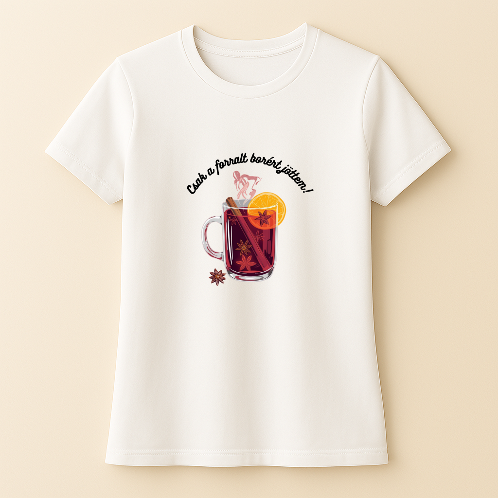 Csak a forralt borért jöttem! - Női